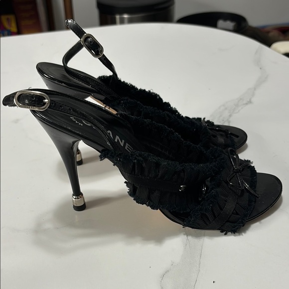 Chanel Black Women's Sandals - Picture 2 of 7
